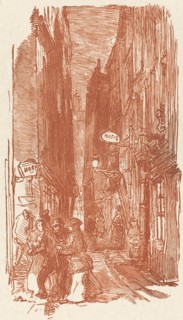 Rue Saint-Severin, published 1901.