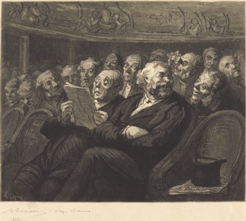 Les Fauteuils d'orchestre, 1878.