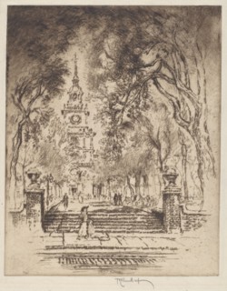 The Square, Independence Square, Philadelphia, 1920.