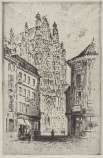 The Transept, Beauvais, 1907.