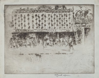 Brasserie, Au Lion Rouge, 1893.