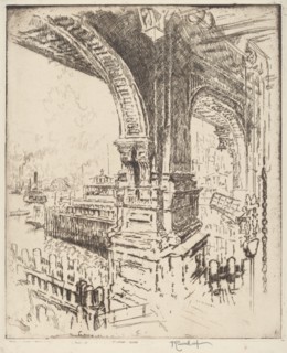 Within the Ferry, Cortlandt Street, New York, 1919.