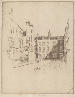 Cowley Street, Westminster, 1906.