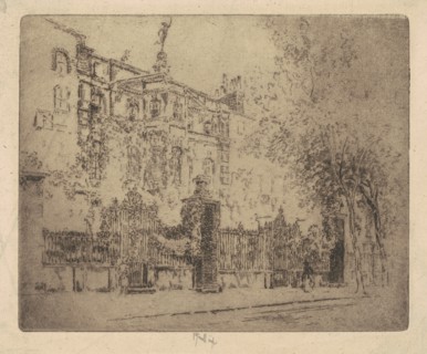 Rossetti's House, 1906.