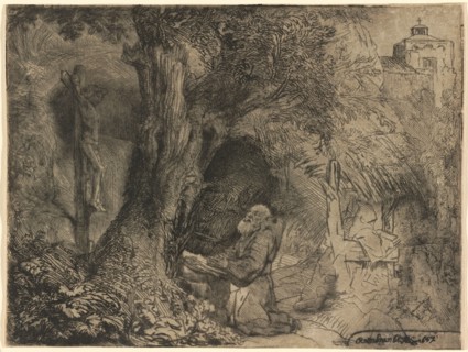 Saint Francis beneath a Tree Praying, 1657.