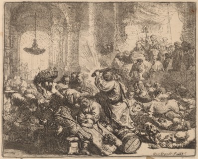 Christ Driving the Money Changers from the Temple, 1635.