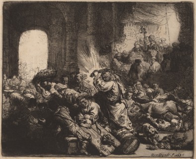 Christ Driving the Money Changers from the Temple, 1635.