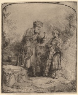 Abraham and Isaac, 1645.