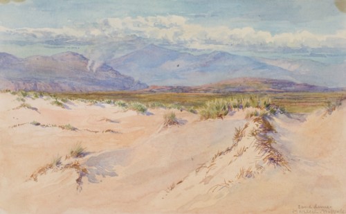 Sand Dunes, Harlech, North Wales, 1899.