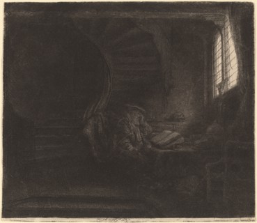 Saint Jerome in a Dark Chamber, 1642.