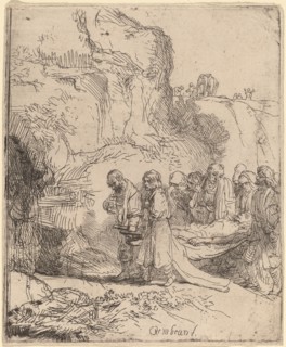 Christ Carried to the Tomb, c. 1645.