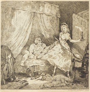 A Bed-warmer, c. 1785.