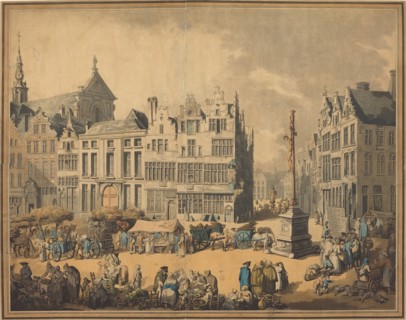 Place de Meir at Antwerp, 1797.