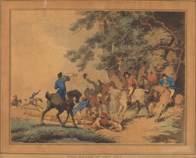The Death of the Fox, published 1786.