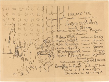 Rosmersholm, 1893.