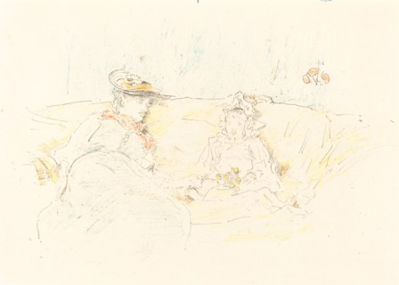 Lady and Child, 1892.