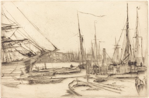 A Sketch from Billingsgate, 1878.