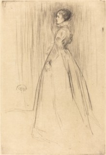 The Velvet Dress, 1873.