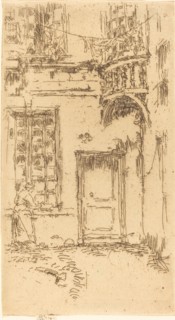 Courtyard, Rue P.L. Courier, 1888.