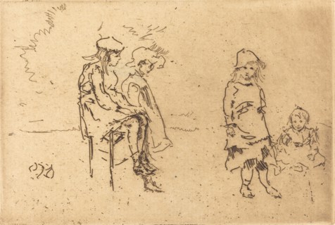 The Menpes Children, c. 1884/1886.