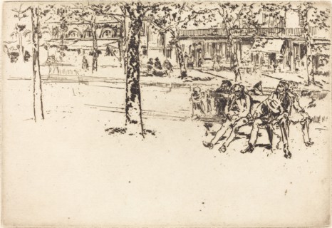 Le Boulevard Poissoniere, 1893.