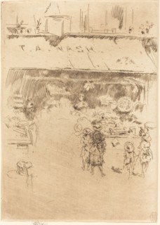 T.A. Nash's Fruit-Shop, c. 1886.