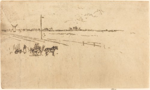 Railway Station, Voves, 1887.