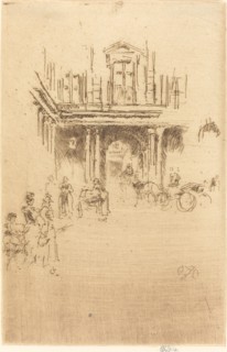 A Corner of the Palais Royal, c. 1883/1886.