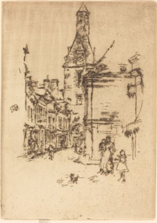 Clock-Tower, Amboise, 1888.