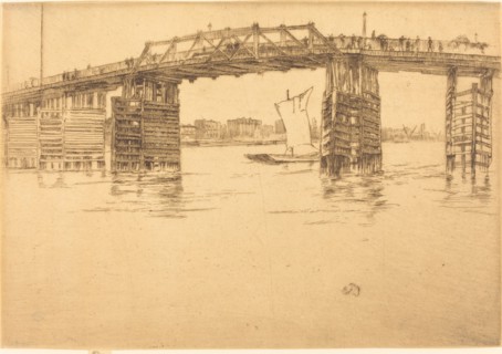 Old Battersea Bridge, 1879.