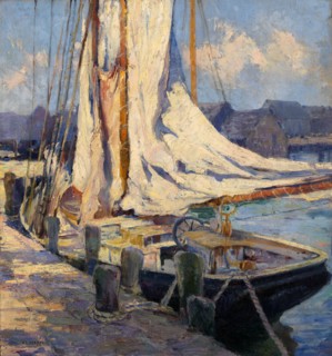 Wharf Scene, Gloucester.