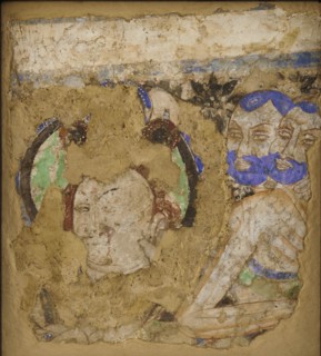 Bodhisattvas and Monks, from Cave 224, 4th-6th century.