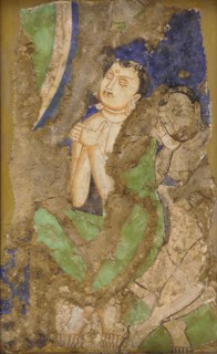 Two Monks, from Cave 224, 4th-6th century.