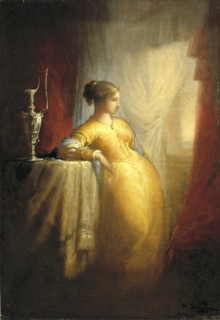 At the Window, ca. 1870.