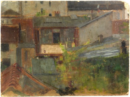 Rooftops, ca. 1900.