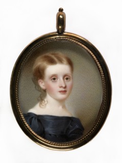 Portrait of a Young Girl, ca. 1830.
