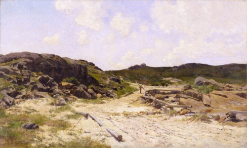 Lighthouse Beach, Annisquam, ca. 1887.