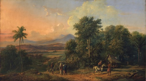 Forest and Native House, 1860.
