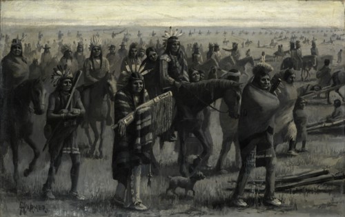 Indians Migrating.