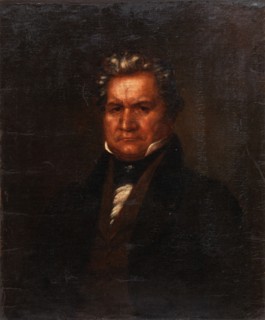 Major Ridge, Portrait of Cherokee Indian, .