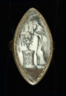 Mourning Ring for William Burnside, 1788.
