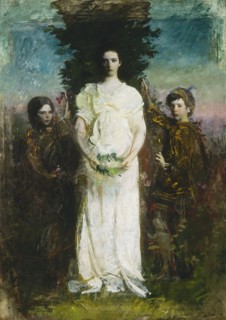 My Children (Mary, Gerald, and Gladys Thayer), ca. 1897.