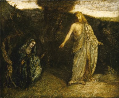 Christ Appearing to Mary, ca. 1885.