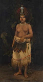 Samoan Woman, ca. 1885-1899.
