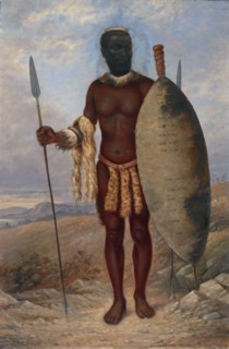Zulu Man, ca. 1893.