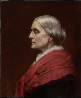 Susan Brownell Anthony, 1895.