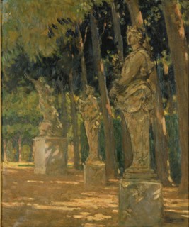 Carrefour at the End of the Tapis Vert, Versailles, 1913.