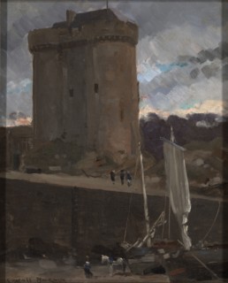 La Tour de Solidor at St. Severin, Normandy, ca. 1877.