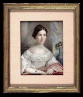 Harriet Hampton, ca. 1835.
