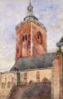 St. Martin's Church, Utrecht, Holland, 1898.